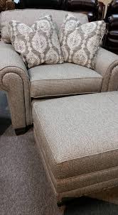 Smith Brother S 393 Chair Ottoman Looks Like It Will Be The Best Seat In The Ho Ashley Furniture Chairs Modern Farmhouse Living Room Smith Brothers Furniture