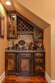 Wine Bar In This Tuscan Home Faux Painted Cabinets Add Detail To This Custom Designed Cabinet 979 704 6102 W Tuscan House Tuscan Kitchen Tuscan Decorating