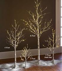 Lighted White Birch Tree 4 Foot 48 Warm White Led S Indoor Outdoor Wedding Tree Decorations Christmas Decorations Wreaths Burlap Wedding Decorations