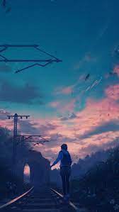 Anime Uiverse Shining Stars Iphone Wallpaper Iphone Wallpapers Anime Scenery Scenery Wallpaper Anime Background