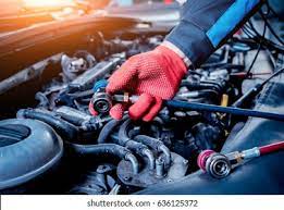 If you detect a problem, begin troubleshooting immediately. Servicing Car Air Conditioner Service Station Stock Photo Edit Now 636125372