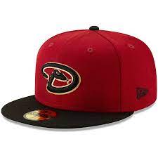 Men S Arizona Diamondbacks New Era Red Alternate Logo 59fifty Fitted Hat 34 99 Fitted Hats New Era Diamondbacks Hat