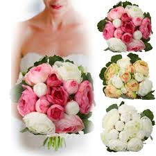 Surprisingly, jasmine is a member of the olive family. 13heads Artificial Silk Jasmine Flowers Bride Bouquet Wedding Home Decoration