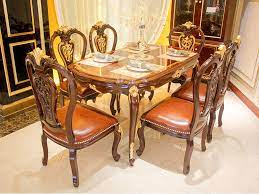 The company marked an important milestone when it introduced its flagship versaille collection that established them as a high quality, excellent value leader. New Classic Dining Table Designs Wood Supply For Villa James Bond