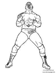 Free printable worksheets for your students. Batista Wrestler Coloring Pages Printable