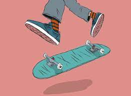 Skater nirvana aesthetic wallpaper/background for your laptop/desktop. Apprendre A Dessiner Skate Art Skateboard Art Skateboard