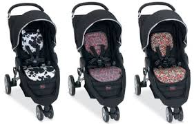Britax B Agile Stroller Inserts Now Available Fashions Include Cowmooflage Pink Giraffe And Redwood Stroller Britax B Agile Pink Giraffe