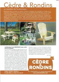 L'univers de décoration de la maison et du jardin nous offre un large choix de produit d'aménagement et de décoration. Magazine Maison Jardin Actuels 2017 Cedre Rondins