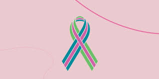 (opens in a new tab or window) white and big pink ribbon breast cancer awareness poster. This Breast Cancer Ribbon Has A Different Take On Pink Here S What It Means Glamour