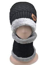 Winter Hat Warm Thick Beanie Hat Scarf Set Knitted Hat For Men Women Buy Scarves And Wraps Hat For Man Winter Hats Knitted Hats