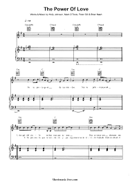 A thousand years piano sheet music christina perri sheet music free piano sheet music sheet music for piano soundtrack piano sheet music. The Power Of Love Sheet Music Il Divo Sheetmusic Free Com