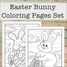 As you know easter is the time to paint eggs, to make original decorations, and so this is the time of year that's. Free Easter Coloring Pages Printable Set With Bunnies Chicks And Eggs