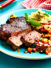90 Rinderhuftsteak Mit Ananassalsa Rezept Lecker Leckeres Essen Rezepte Lecker