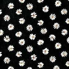 Black And White Floral Wallpaper Simple R 3 On Instagram As Simple As This Flowers Blackandwhite Daisies Happiness Daisy Wallpaper Pattern Wallpaper Pattern
