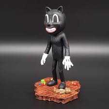 Black cartoon cat plush toy stuffed; Geekfunco Fun Geek Twitter
