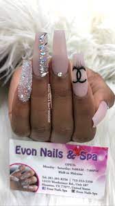 Chanel Chanelnails Chanel Nails Design Chanel Nails Really Cute Nails