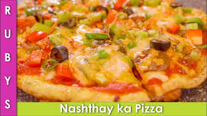 Nashtay Ka Pizza No Yeast No Oven Recipe In Urdu Hindi Rkk Youtube Oven Recipes Recipes Indian Food Recipes