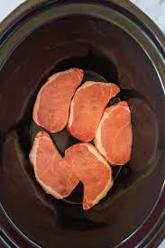 Add 1 tbsp olive oil and 1 tbsp butter. Crock Pot Pork Chops