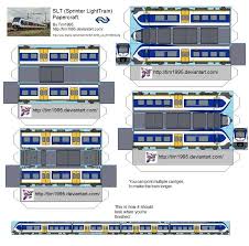 Slt Papercraft Paper Train Paper Crafts Free Paper Models