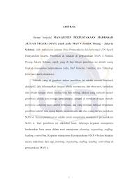 6 november 2014 by putrinovany. 19 Abstrak Skripsi Ilmu Komunikasi