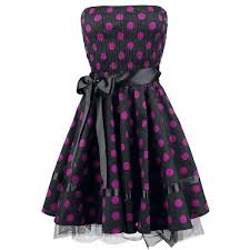 H R London Big Purple Dots Dress Black Pink Dot Dress Pink Dot Dress Black Polka Dot Dress