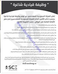 الهيئة السعودية للمهندسين وظيفة قياديه نائب أمين في الرياض