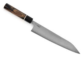 What kind of kitchen knife is murray carter? Murray Carter Agoami Super Gyuto Chef S Knife By Spyderco 9 5 240mm Cutlery And More