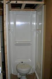 Rv Bathroom Shower 08 Small Shower Stalls Toilet Remodel Camper Bathroom
