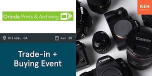 Sell your camera gear (free event-no ticket) at Orinda Prints & Archiving