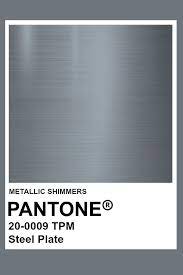 Steel Plate Metallic Pantone Color Pantone Colour Palettes Color Design Inspiration Pantone