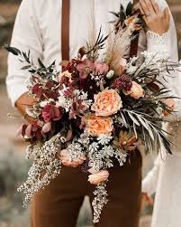 Top 20 Boho Chic Wedding Bouquet Ideas For Fall 2021 Oh Best Day Ever Rustic Wedding Bouquet Bridal Flowers Wedding Bouquets