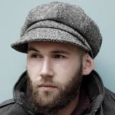 Donegal tweed sales baker boy cap