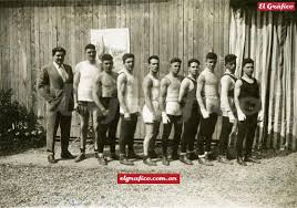 Dayana sánchez, en una pelea fundacional para el boxeo olímpico argentino. 1924 Equipo Argentino De Boxeo El Grafico