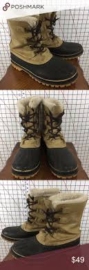 sorel scout kaufman mens snow winter boots snow winter