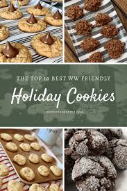 Weight watchers may feel like it strips you of those traditions, but that doesn't have to be the case! The Top 10 Best Ww Friendly Holiday Cookies Pound Dropper