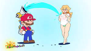 Post 3126303: animated F.L.U.D.D. Mario Princess_Peach ScruffMuhGruff  Super_Mario_Bros.