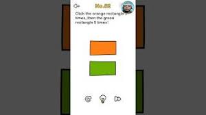 Klik gambar warna jingga 3x, lalu klik kotak berwarna hijau 3x. Kunci Jawaban Brain Out Level 52 Youtube