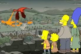 It's election day at the start of the episode and in classic simpsons humour, a campaign signs read: The Simpsons Might Have Already Predicted The Events Of 2020 Military Com