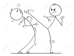 Cartoon Stick Man Drawing Illustration Of Karate Or Kung Fu High Royalty Free Cliparts Vectors And Stock Illustration Image 96085427 Chances are you already know how to draw some expressions. cartoon stick man drawing illustration of karate or kung fu high