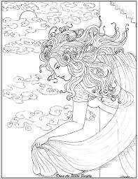 English uses the french name art nouveau (new art), but the style has many different names in other countries. Art Therapy 23181 Relaxation Printable Coloring Pages