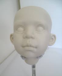 Antique Reproduction Lincoln 12" Sam Buggs by B. Baily Porcelain Head Doll  Making