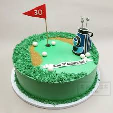 Golf Course With Piped Grass Empire Cake Sweet pink daisies and purple butterflies pop against a bright. golf course with piped grass empire cake