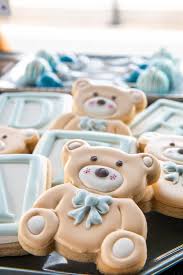 Boy baby teddy bear cupcake supplies are perfect for a baby shower or birthday party. A Teddy Bear Themed Baby Shower Little Miss Party
