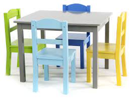 See what tot tutors (tottutors1) has discovered on pinterest, the world's biggest collection of ideas. Tot Tutors Kids Wood Table 4 Chairs Set Elements Grey Multi Toys R Us Canada