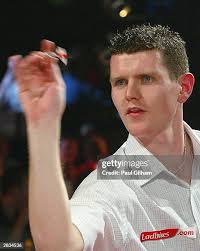 Colin McGarry of Northern Ireland in action against Mark Holden of... News  Photo