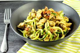 Keto Pesto Chicken With Zucchini Noodles Aussie Keto Queen