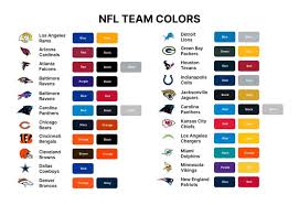 Nfl Team Colors Codes Eggradients Com