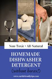 Dishwasher pods can be an excellent companion for this work at your side. How To Make Homemade Dishwasher Detergent Without Borax Earth Friendly Tips
