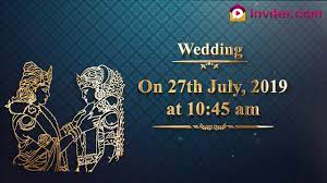 Wedding Video Invitations New 2019 Inviter Com Youtube