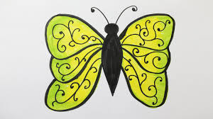 Ajoutez un nouveau détail à sa tête. Comment Dessiner Un Papillon Youtube